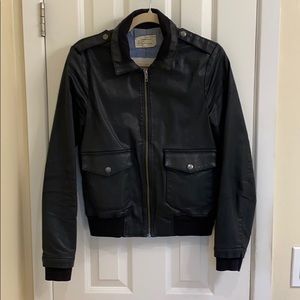 Current/Elliott Soutside Bomber Jacket